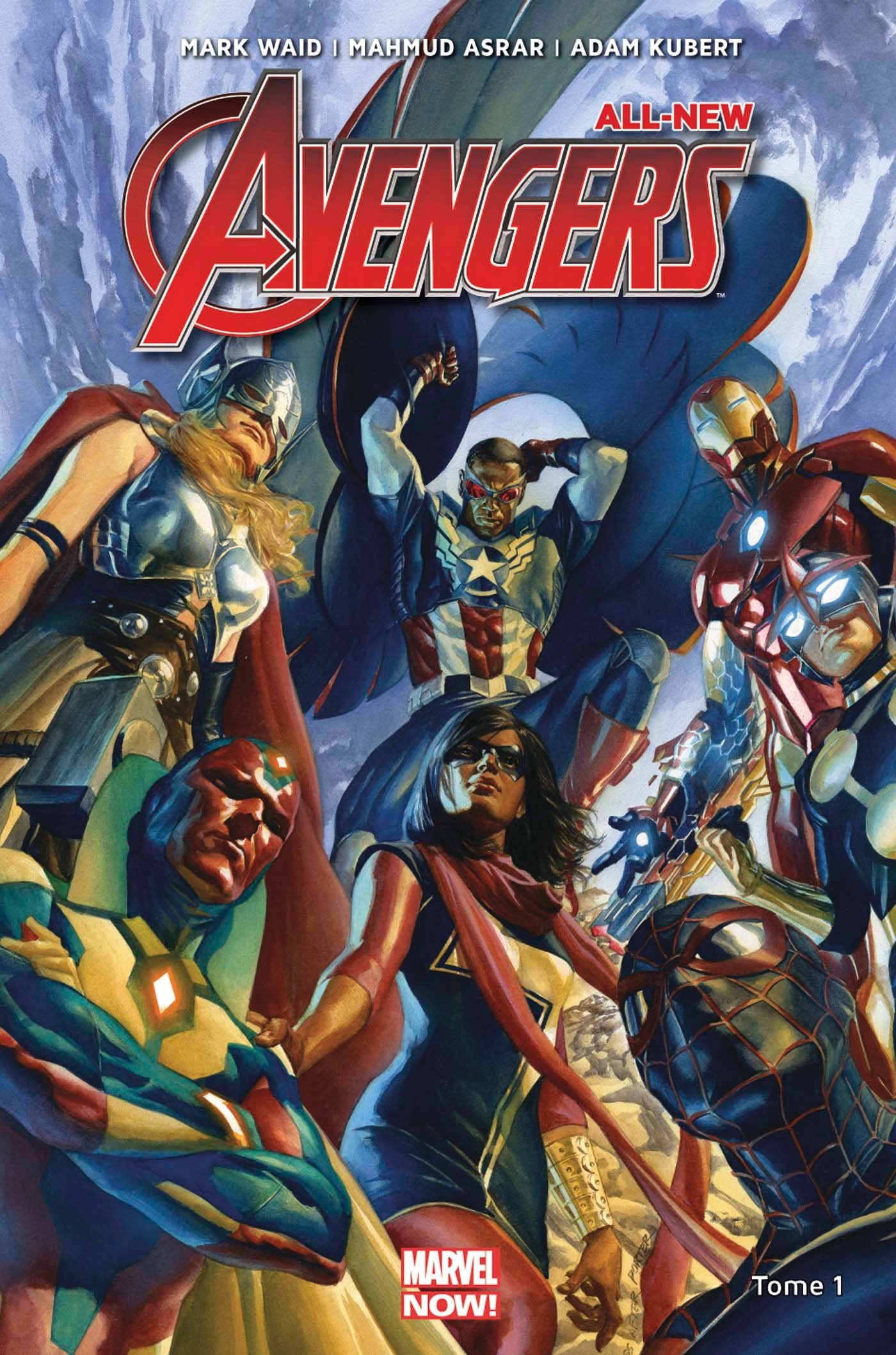 jaquette album All new Avengers T01