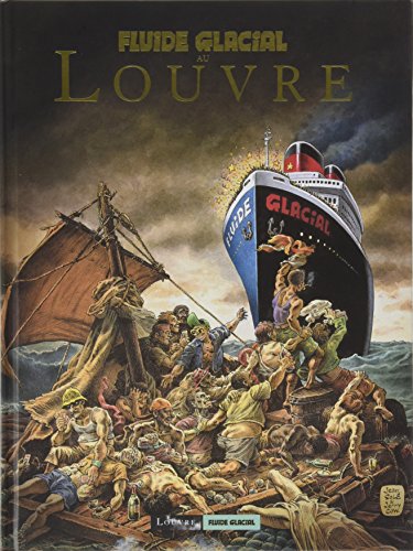 jaquette album Fluide Glacial Au Louvre