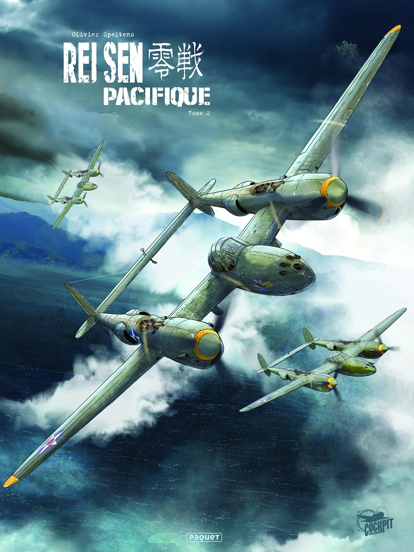 jaquette album REI SEN PACIFIQUE - TOME 2 - GRAND FORMAT