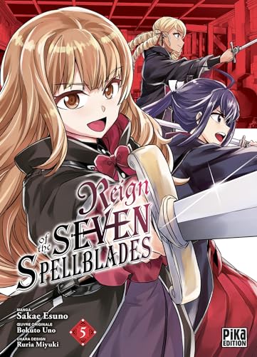 jaquette album Reign of the Seven Spellblades - Tome 5