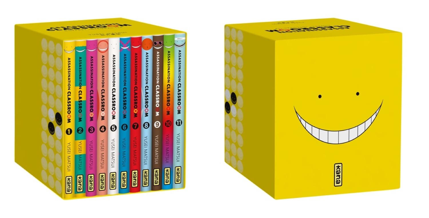 jaquette album Coffret Assassination classrom l'intégrale 1/2