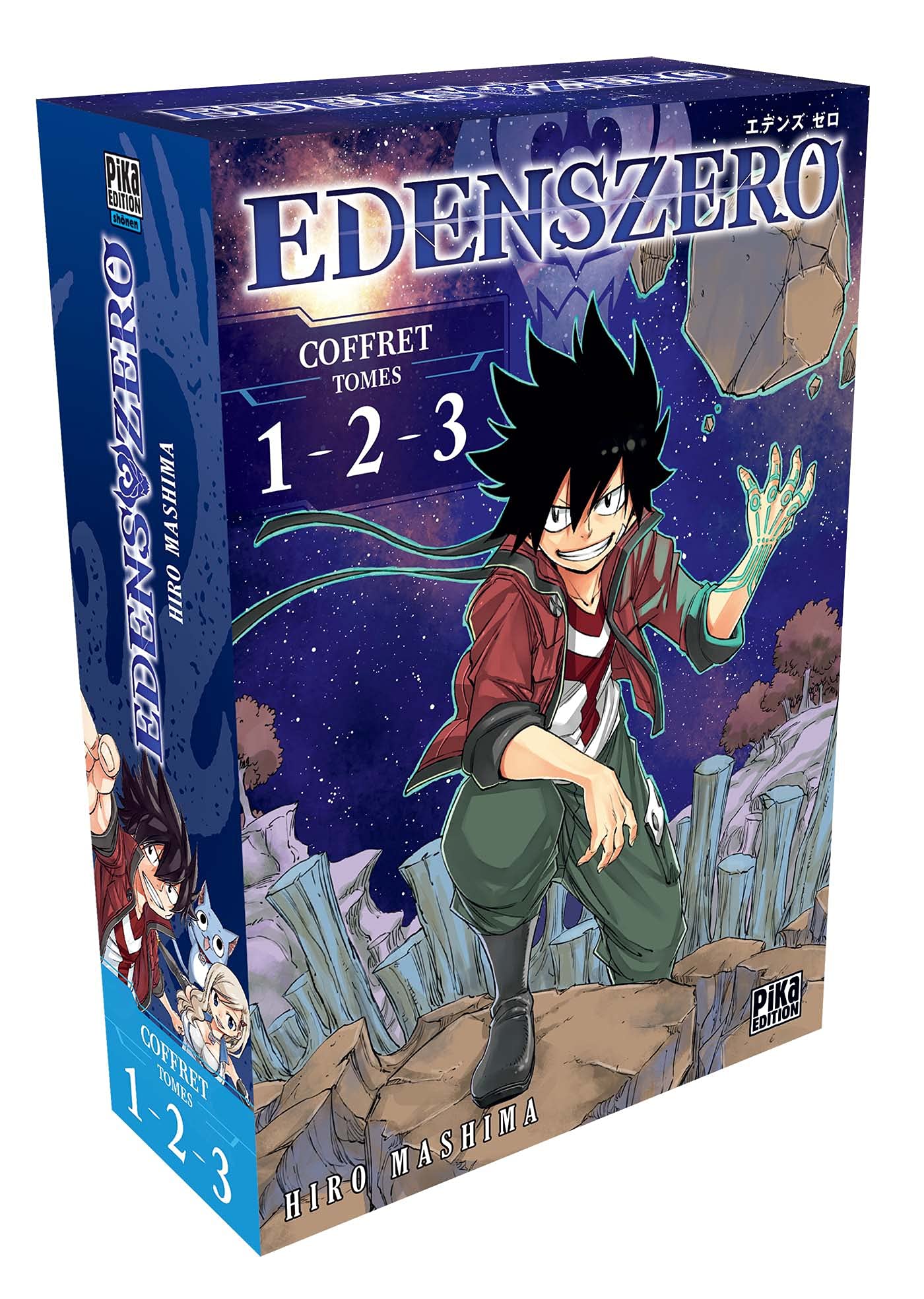 jaquette album Edens Zero Coffret T01 à T03: Coffret 3 tomes