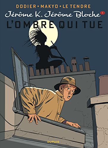 jaquette album Jérôme K. Jérôme Bloche Tome 1 - L'ombre Qui Tue