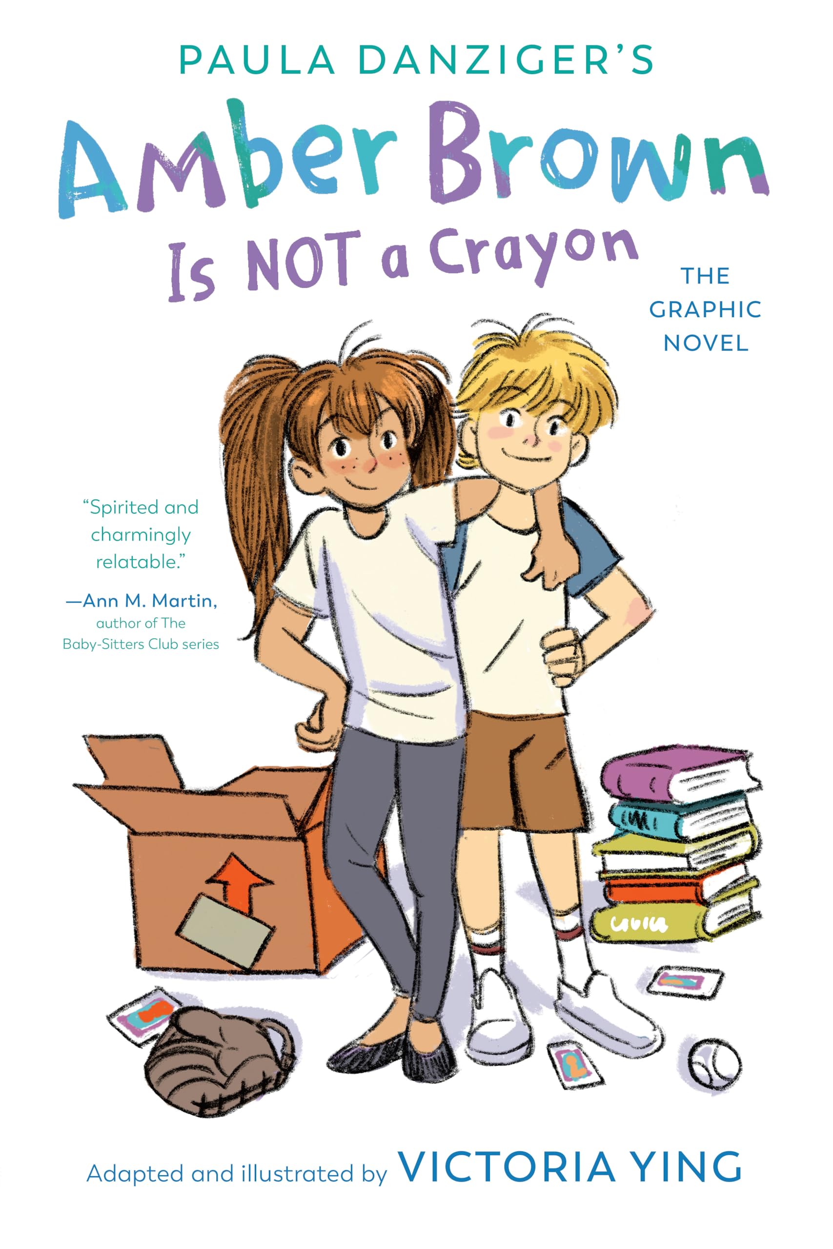 jaquette album Amber Brown Is Not a Crayon: The Graphic Novel