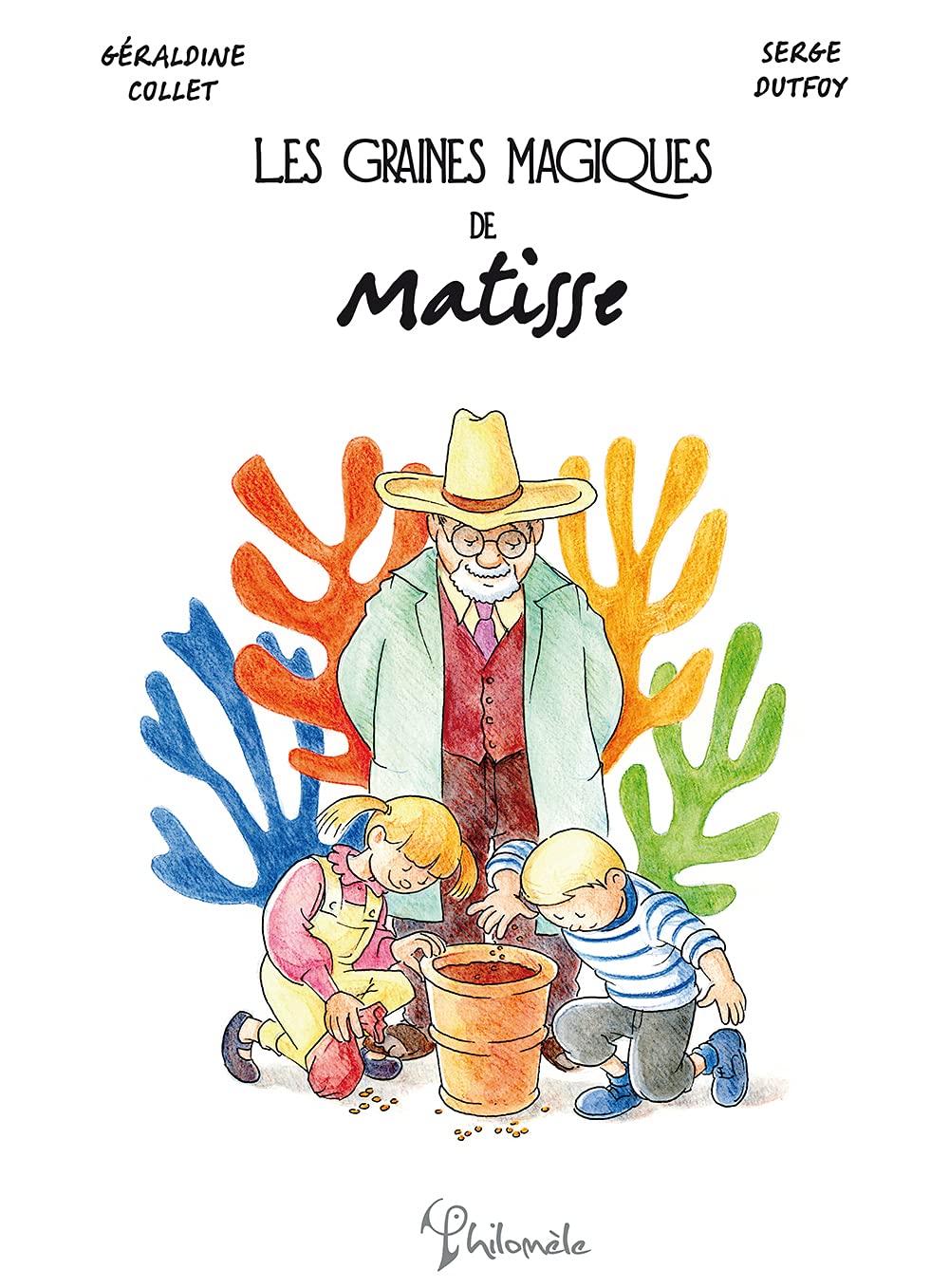 jaquette album Les graines magiques de Matisse