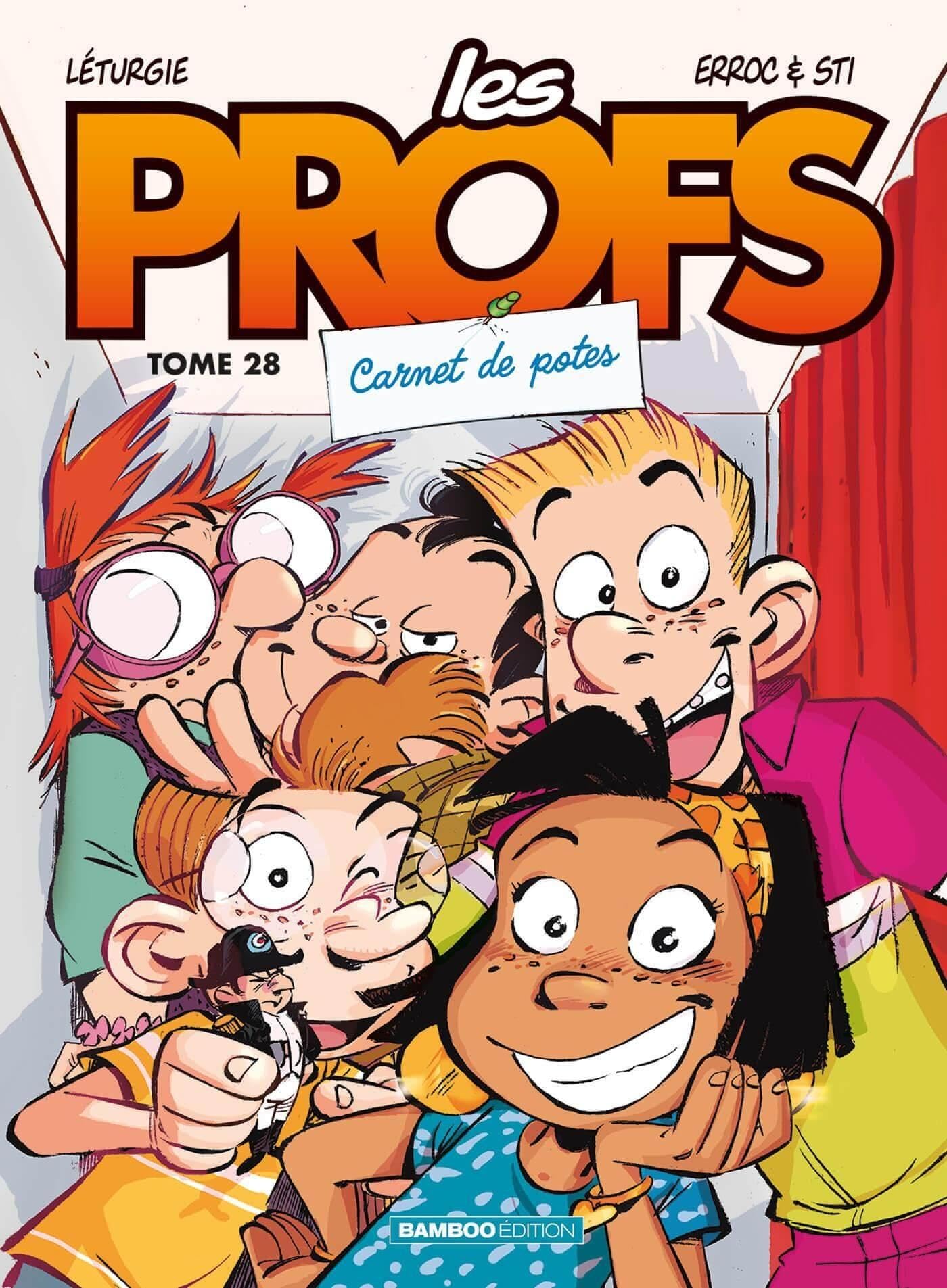 jaquette album Les Profs - tome 28: Carnet de potes