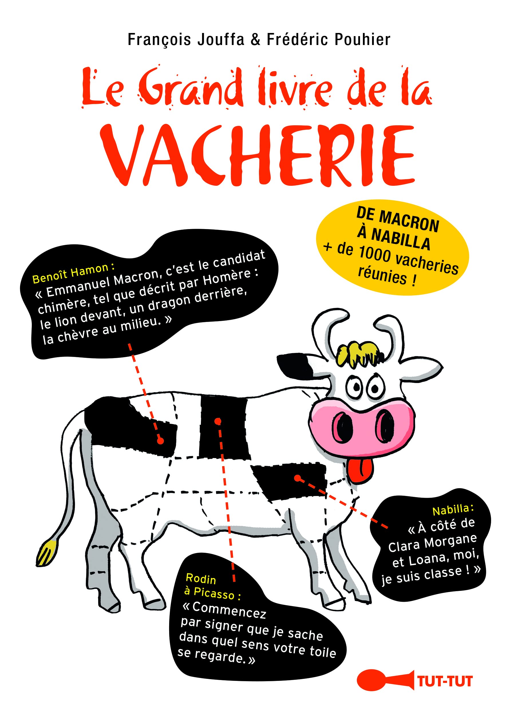 jaquette album Le grand livre de la vacherie