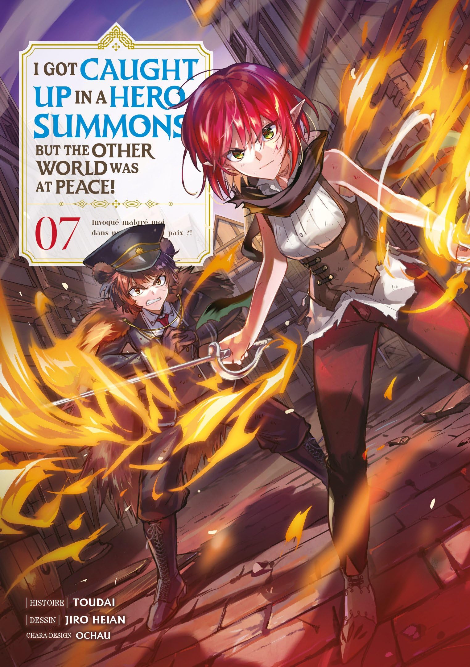 jaquette album I Got Caught Up In a Hero Summons - Tome 07