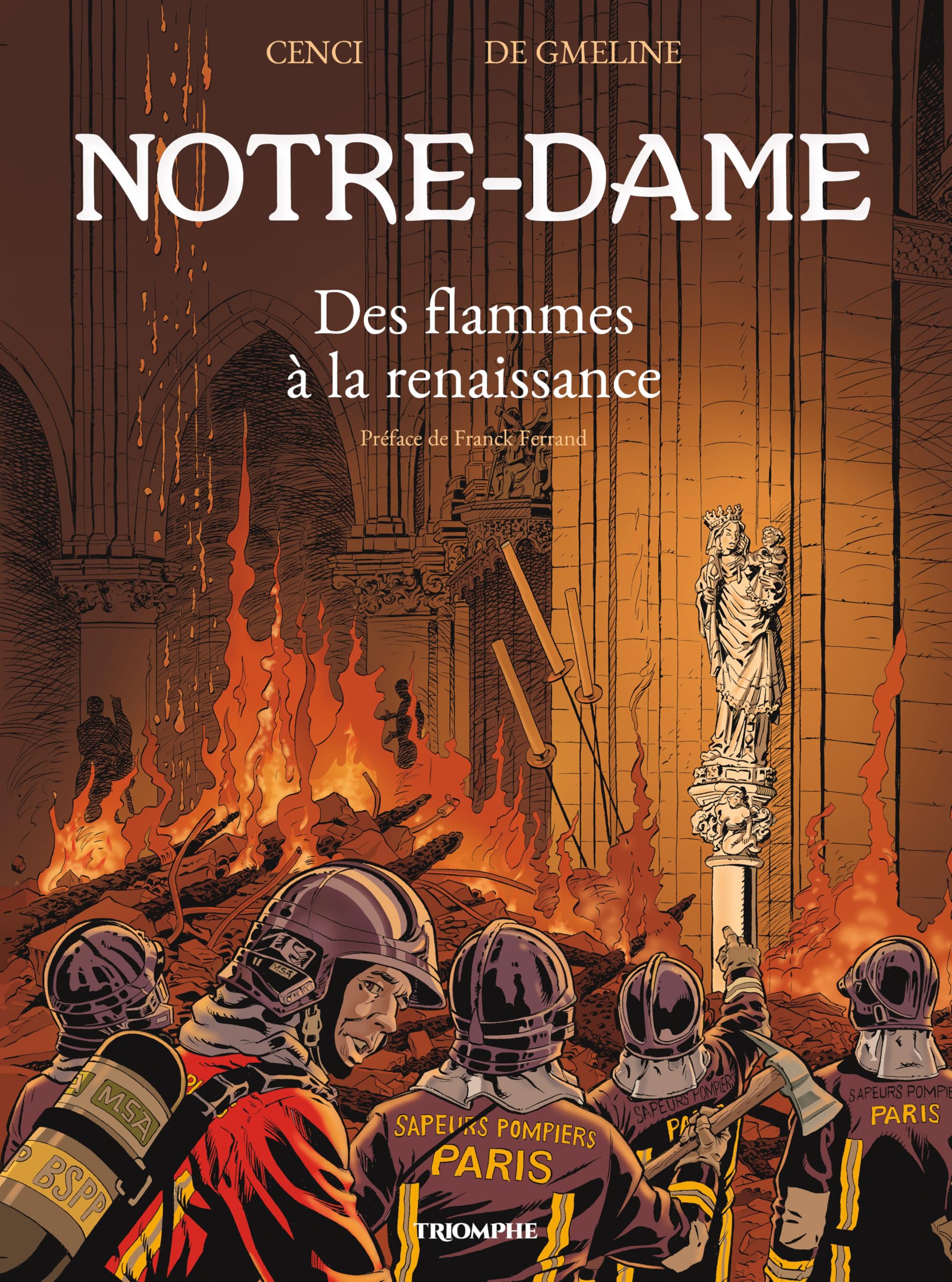 jaquette album Notre-Dame Des flammes à la renaissance