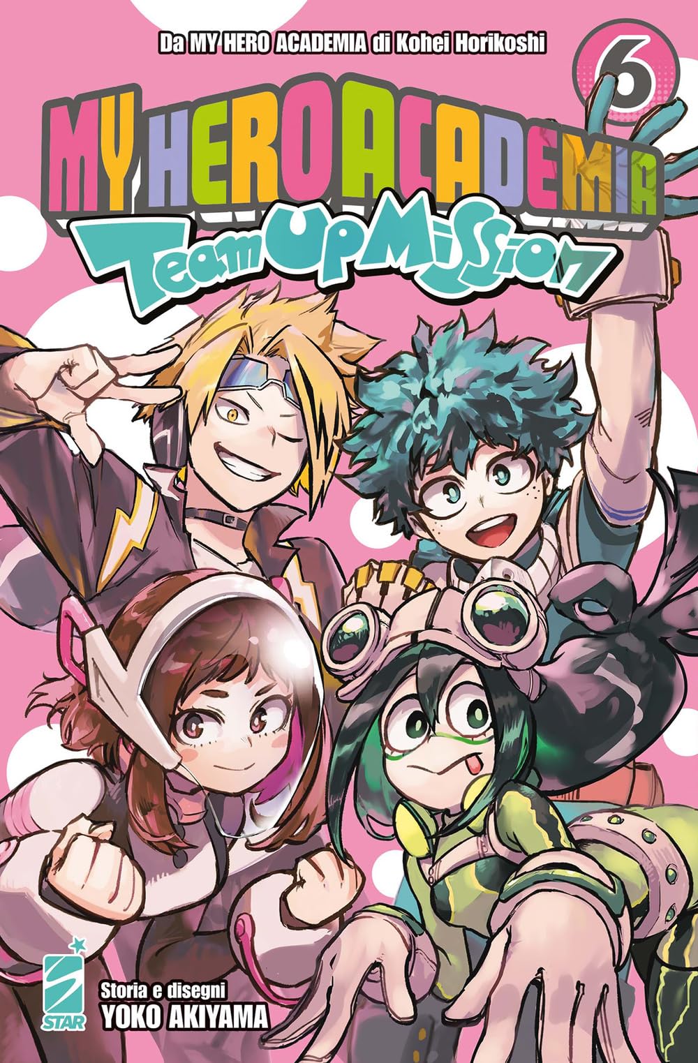 jaquette album Team up mission. My Hero Academia (Vol. 6)