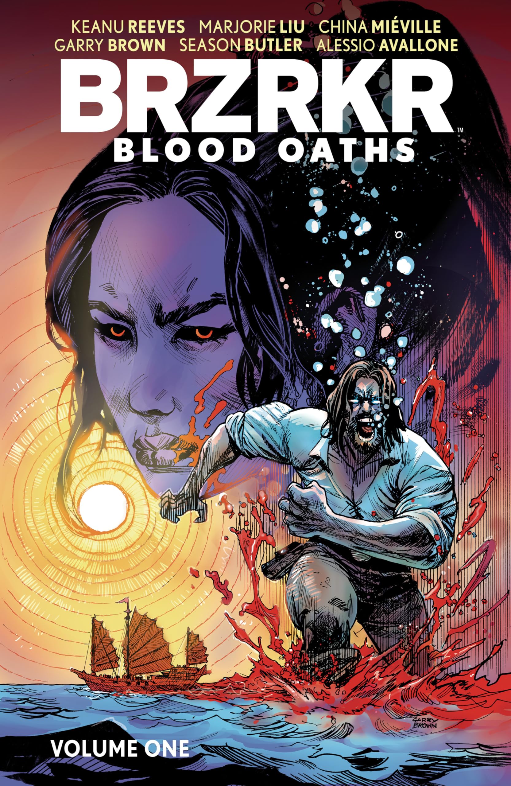 jaquette album BRZRKR: Blood Oaths Vol. 1