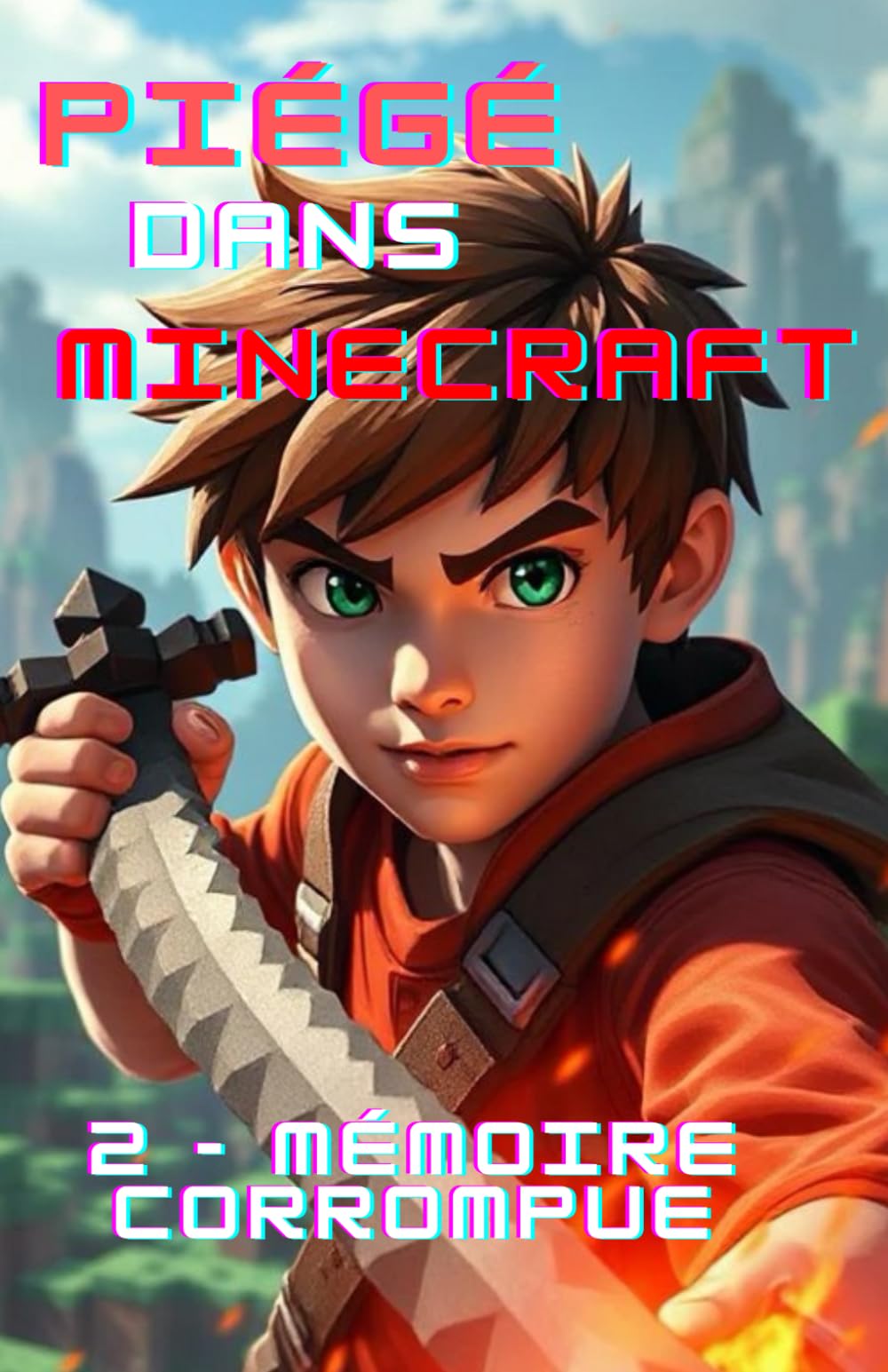 jaquette album Piégé dans Minecraft: Mémoire corrompue