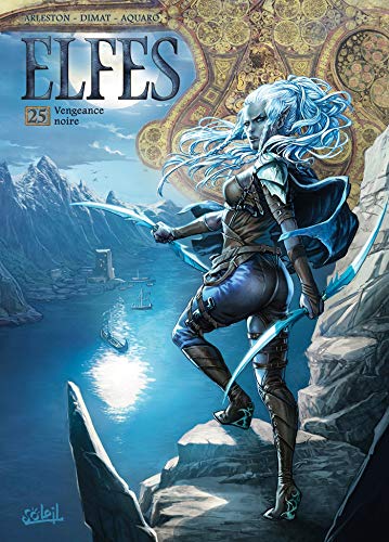 jaquette album Terres D'arran : Elfes Tome 25 - Vengeance Noire