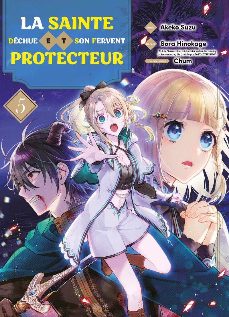jaquette album La sainte déchue et son fervent protecteur T05