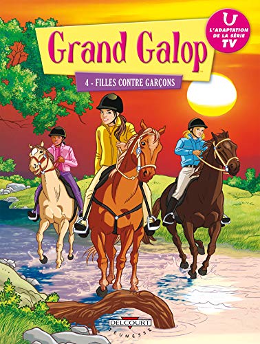 jaquette album Grand Galop Tome 4 - Filles Contre Garçons
