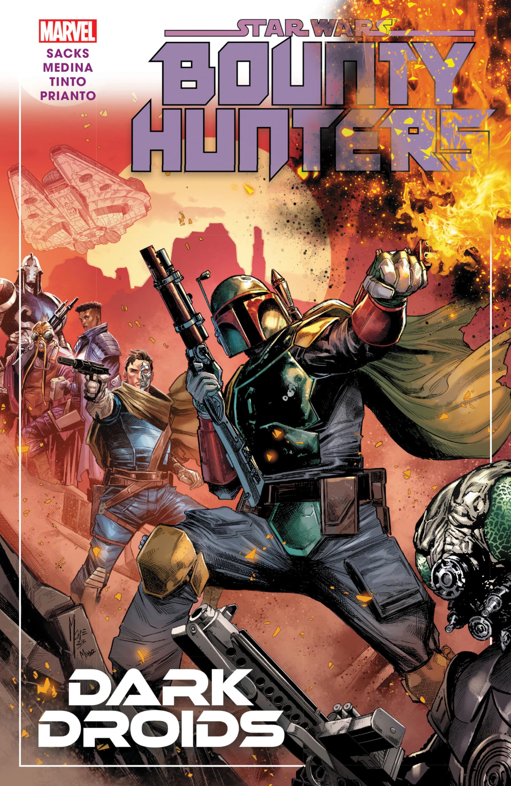 jaquette album STAR WARS: BOUNTY HUNTERS VOL. 7 - DARK DROIDS
