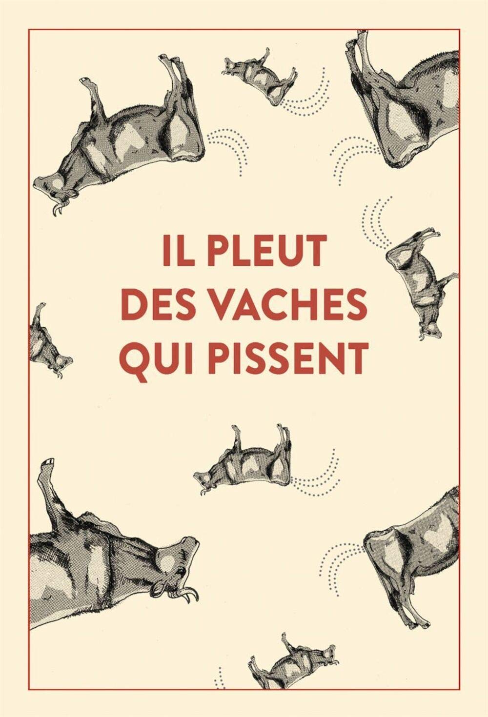 jaquette album Il pleut des vaches qui pissent: 300 accidents d'expressions : une seule victime, la langue française...