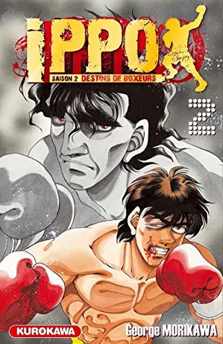 jaquette album Ippo - Saison 2 - Destins de boxeurs - Tome 2 : Kimura contre Mashiba, le gong sonne enfin !!