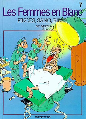jaquette album Les Femmes En Blanc Tome 7 - Pinces, Sang, Rires