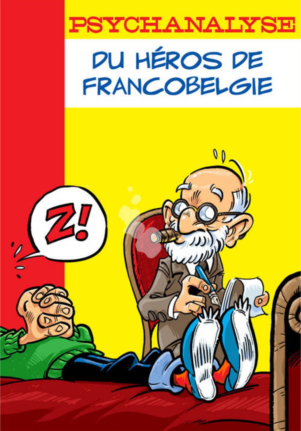 jaquette album Psychanalyse du héros de francobelgie