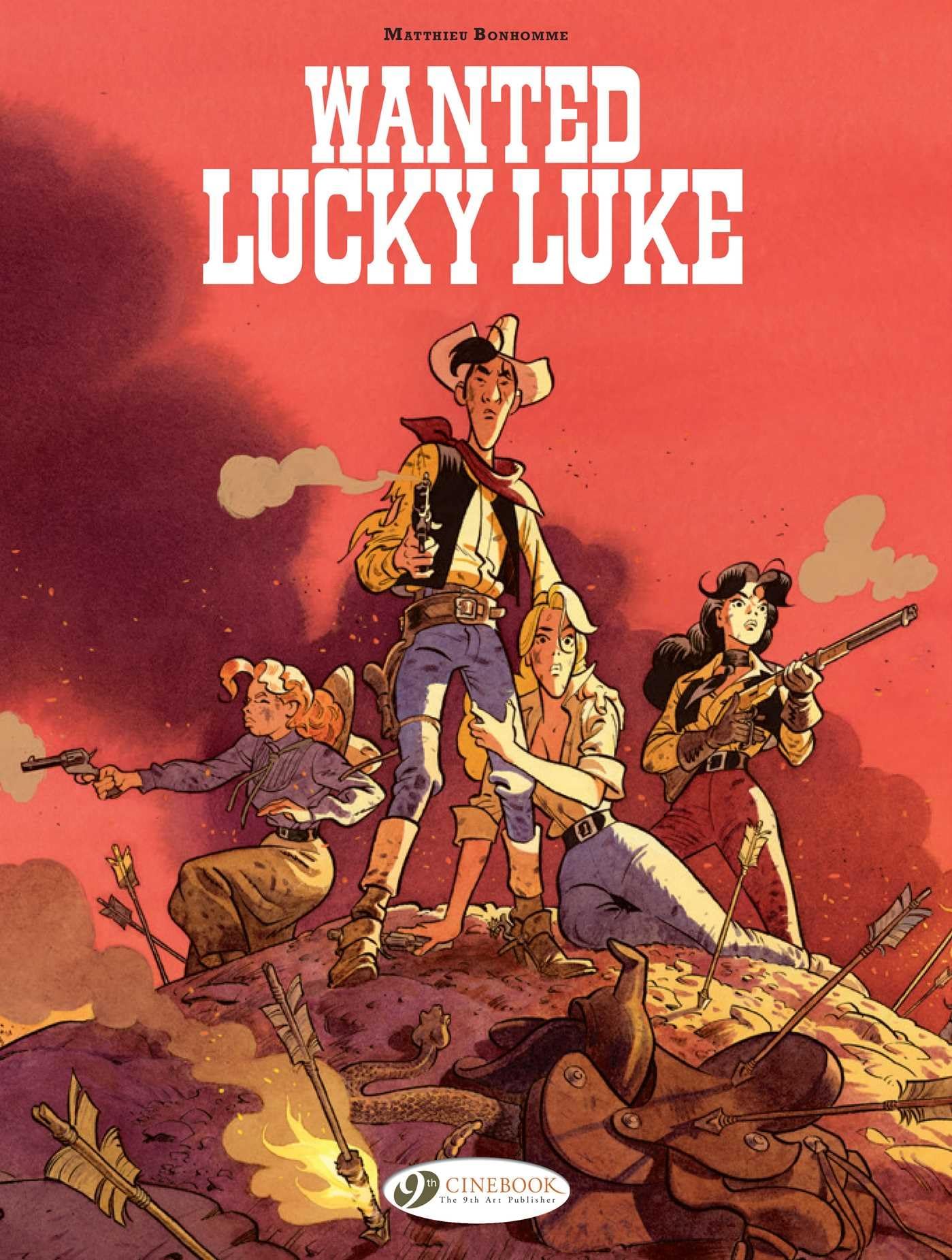 jaquette album Wanted Luky Luke