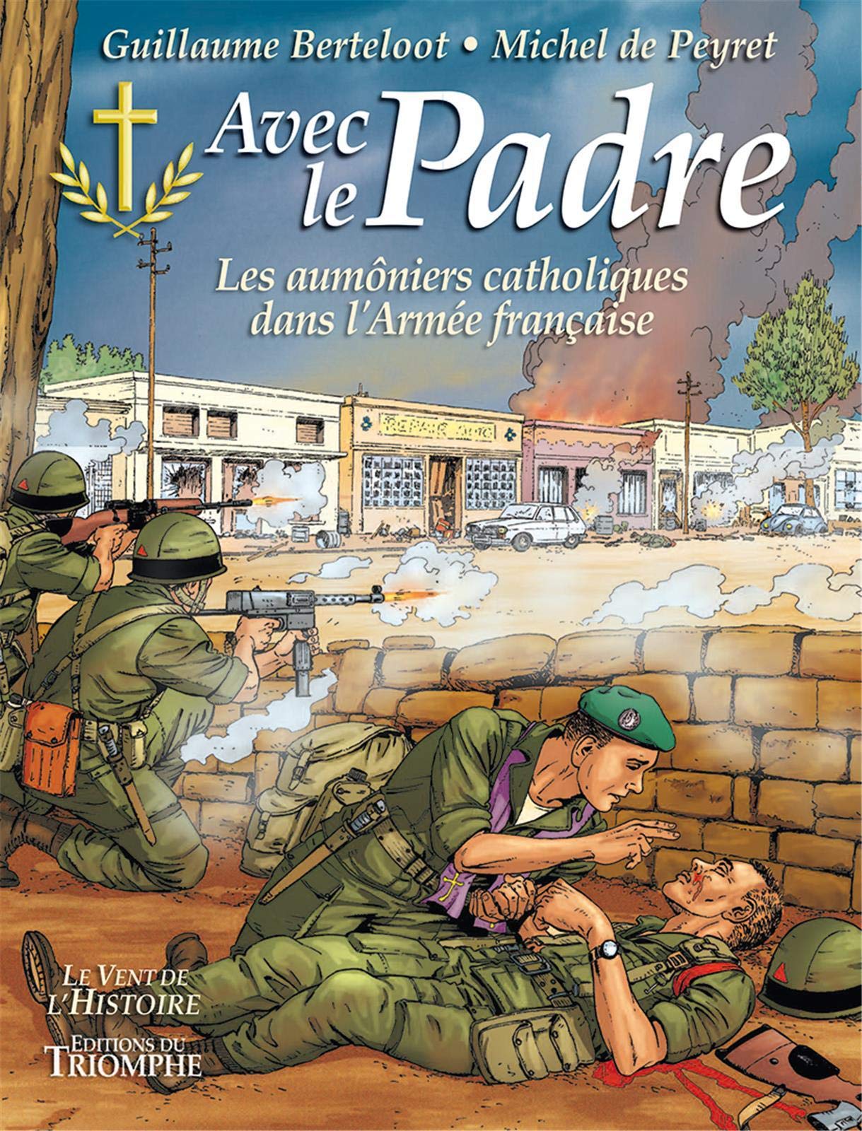 jaquette album Avec le Padre, les aumôniers catholiques dans l'Armée française
