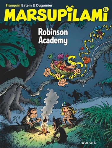jaquette album Marsupilami Tome 18 - Robinson Academy