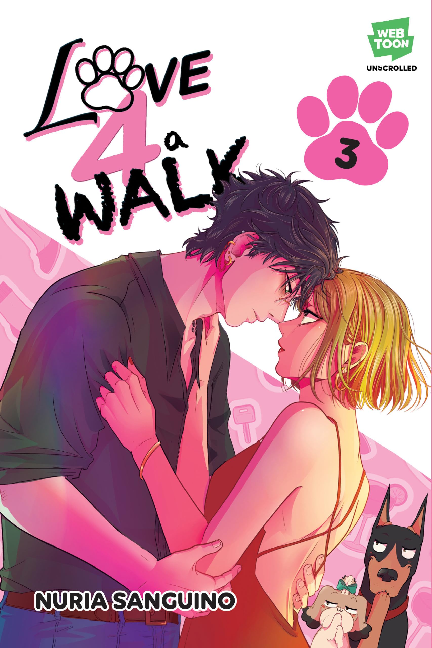 jaquette album Love 4 a Walk, Vol. 3: A WEBTOON Unscrolled Graphic Novel