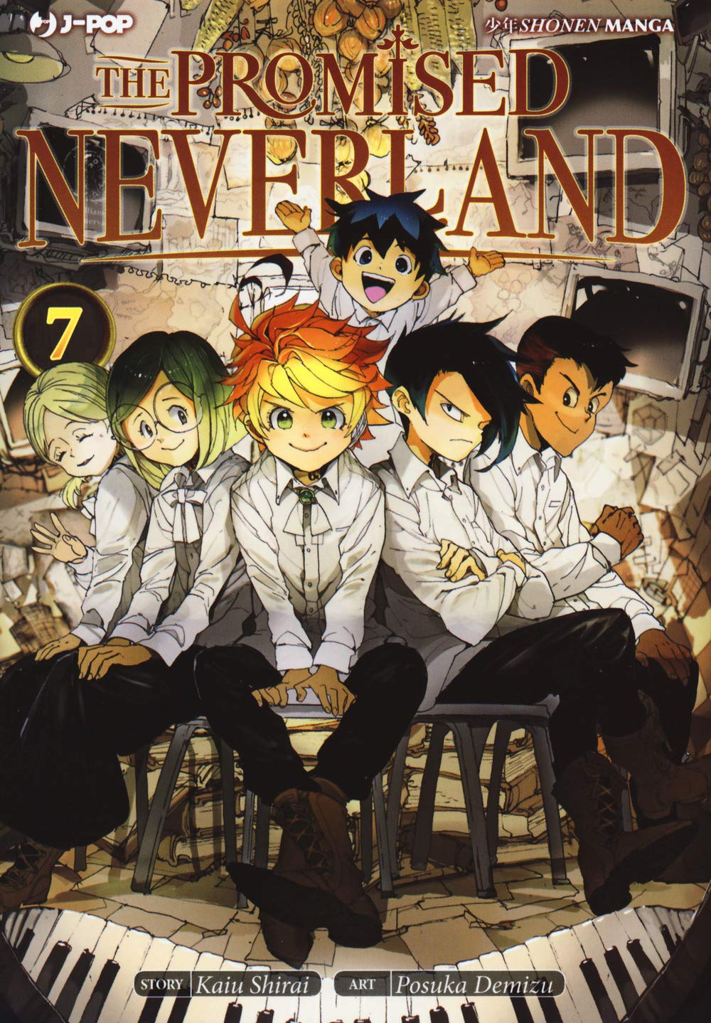 jaquette album The promised Neverland (Vol. 7)