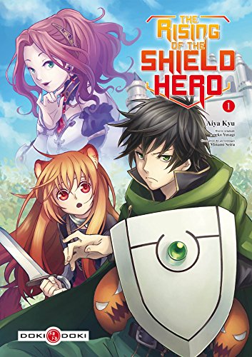 jaquette album The rising of the shield Hero - Tome 1
