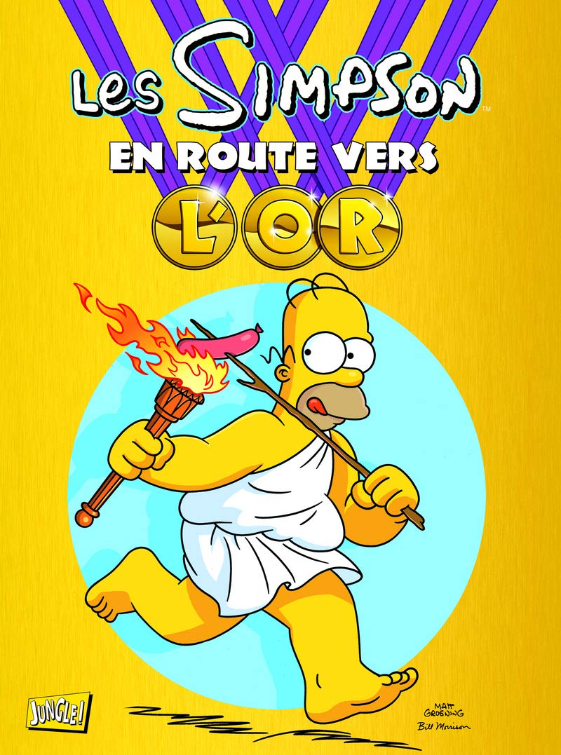 jaquette album Les Simpson - En route vers l'or