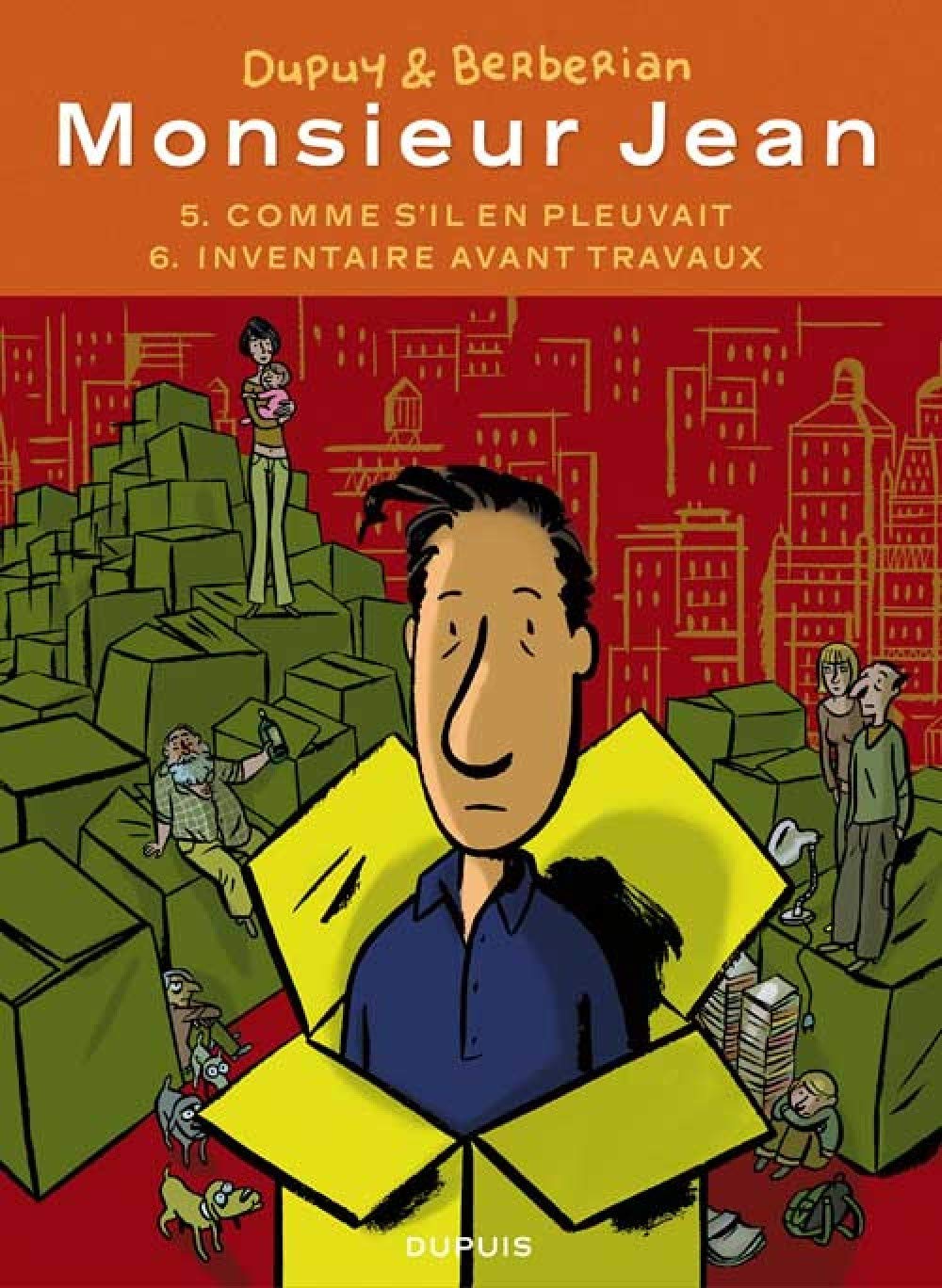 jaquette album Monsieur Jean - L'Intégrale - tome 1 - Intégrale Mr Jean T3