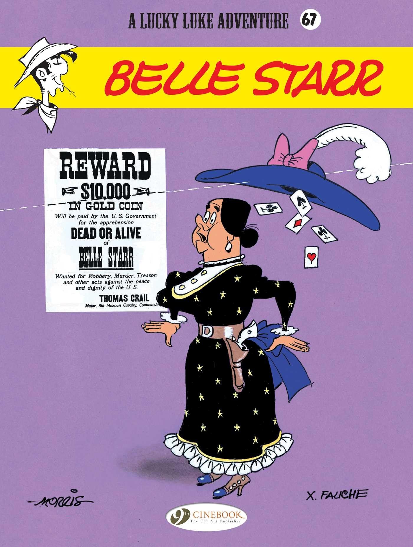 jaquette album Lucky Luke - volume 67 Belle starr (67)