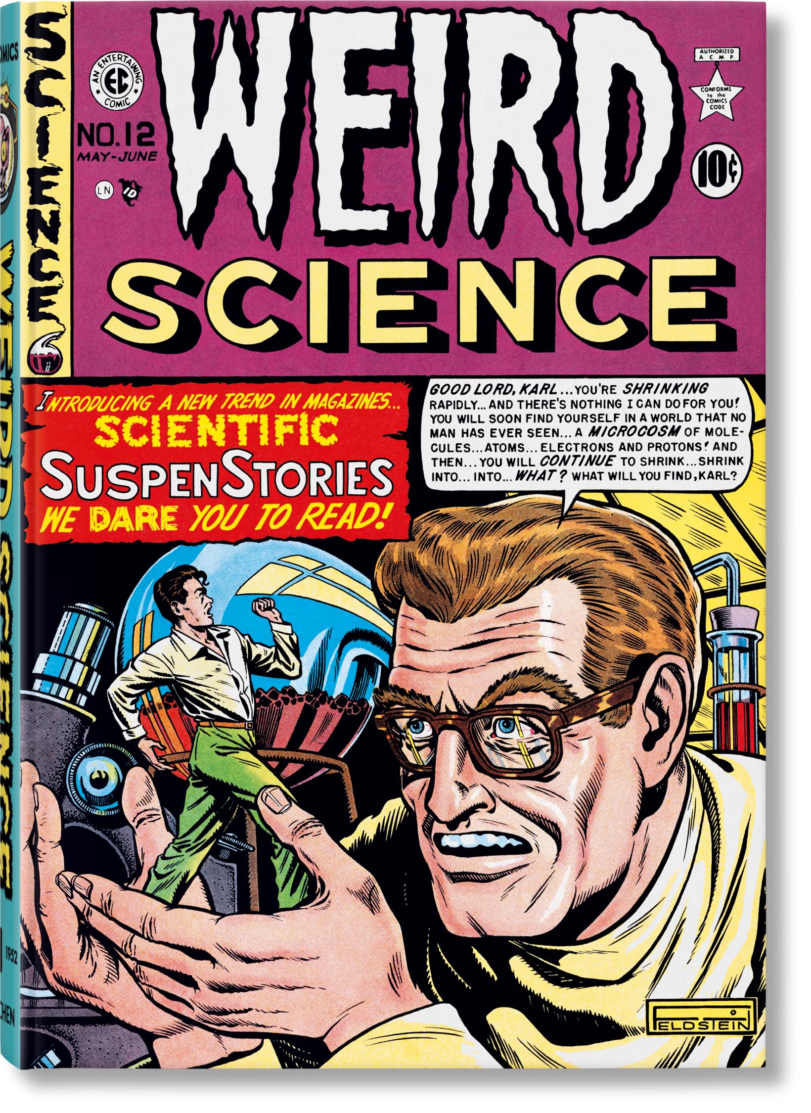 jaquette album EC Comics Library. Weird Science. Vol. 1