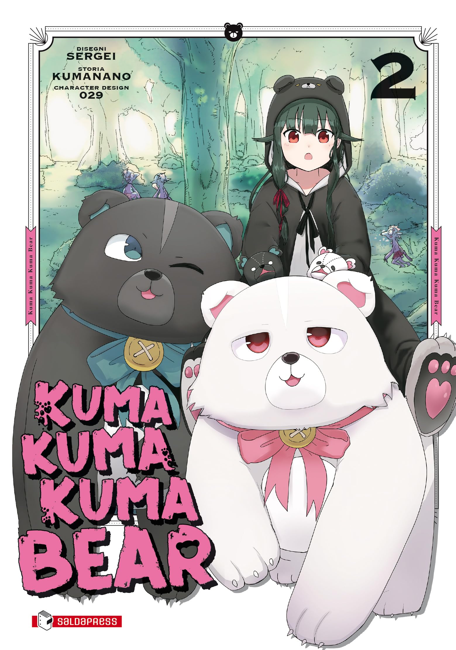 jaquette livre Kuma kuma kuma bear (Vol. 2)