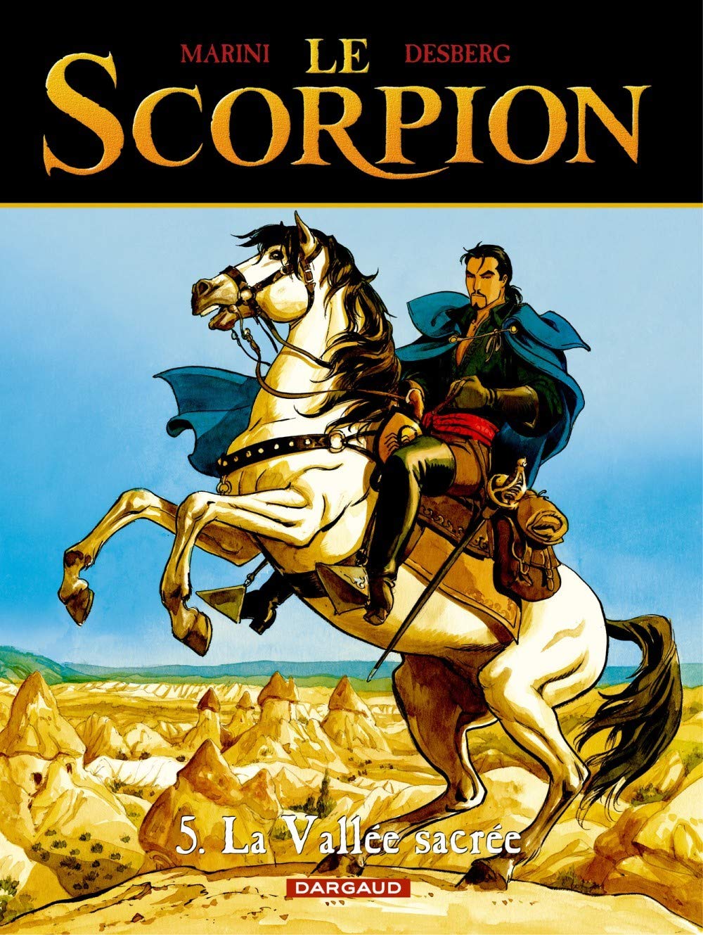 jaquette album Le Scorpion, tome 5 : La Vallée sacrée