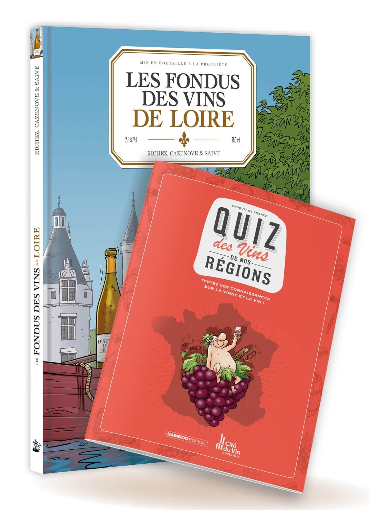 jaquette album Les Fondus du vin : Loire + quiz offert