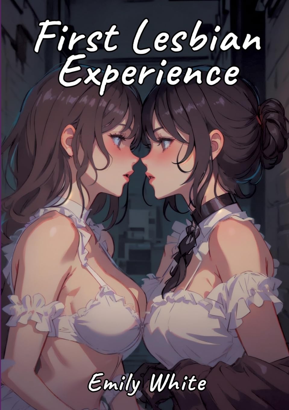 First Lesbian Experience: Sexy Erotic Stories for Adults Illustrated with Hentai Pictures