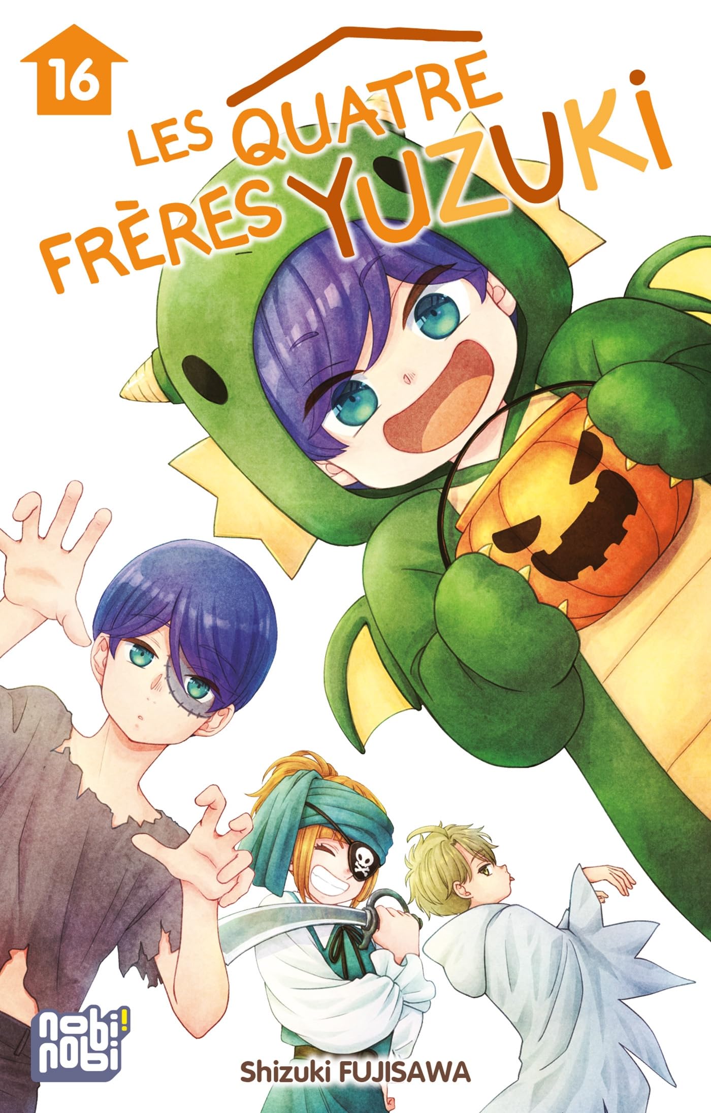jaquette livre Les quatre frères Yuzuki T16