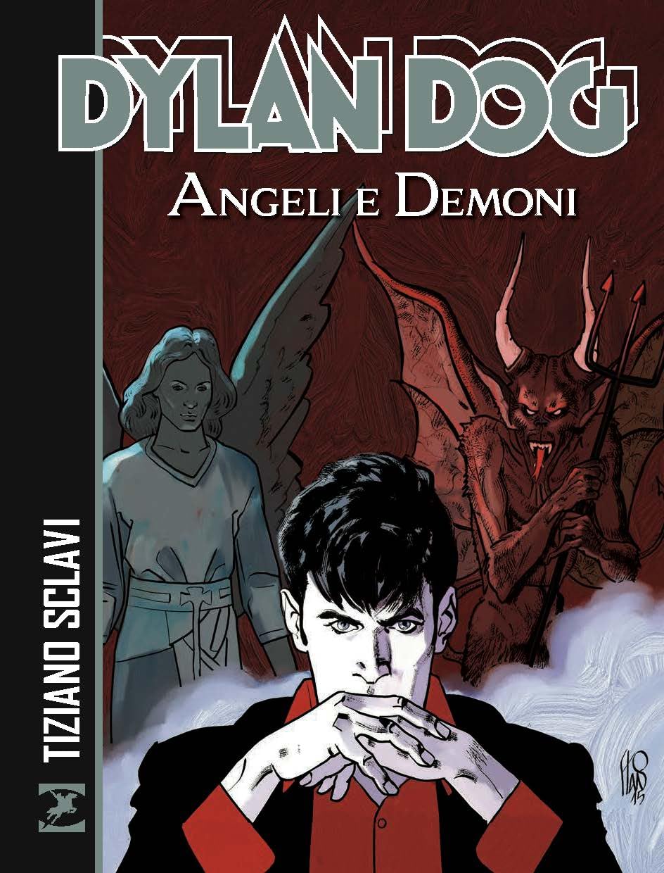 jaquette album Angeli e demoni. Dylan Dog. Nuova ediz.