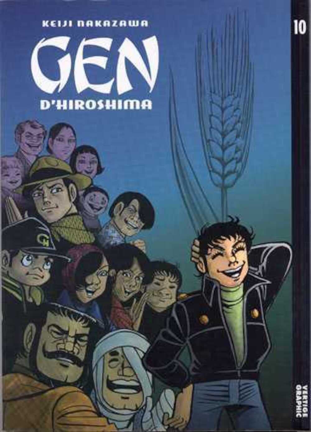 jaquette album Gen d'Hiroshima, Tome 10 :