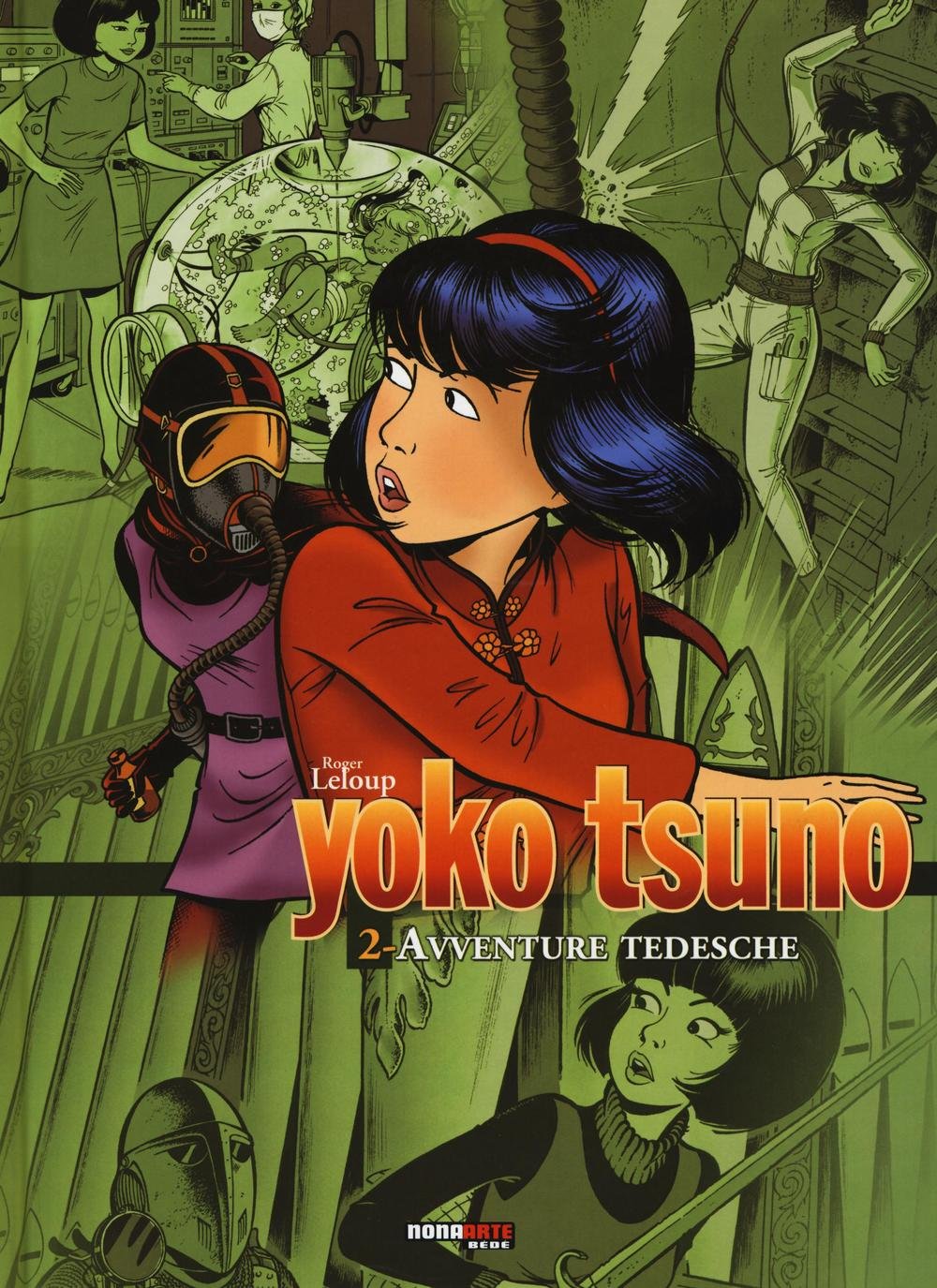 jaquette album Avventure tedesche. Yoko Tsuno. L'integrale (Vol. 2)