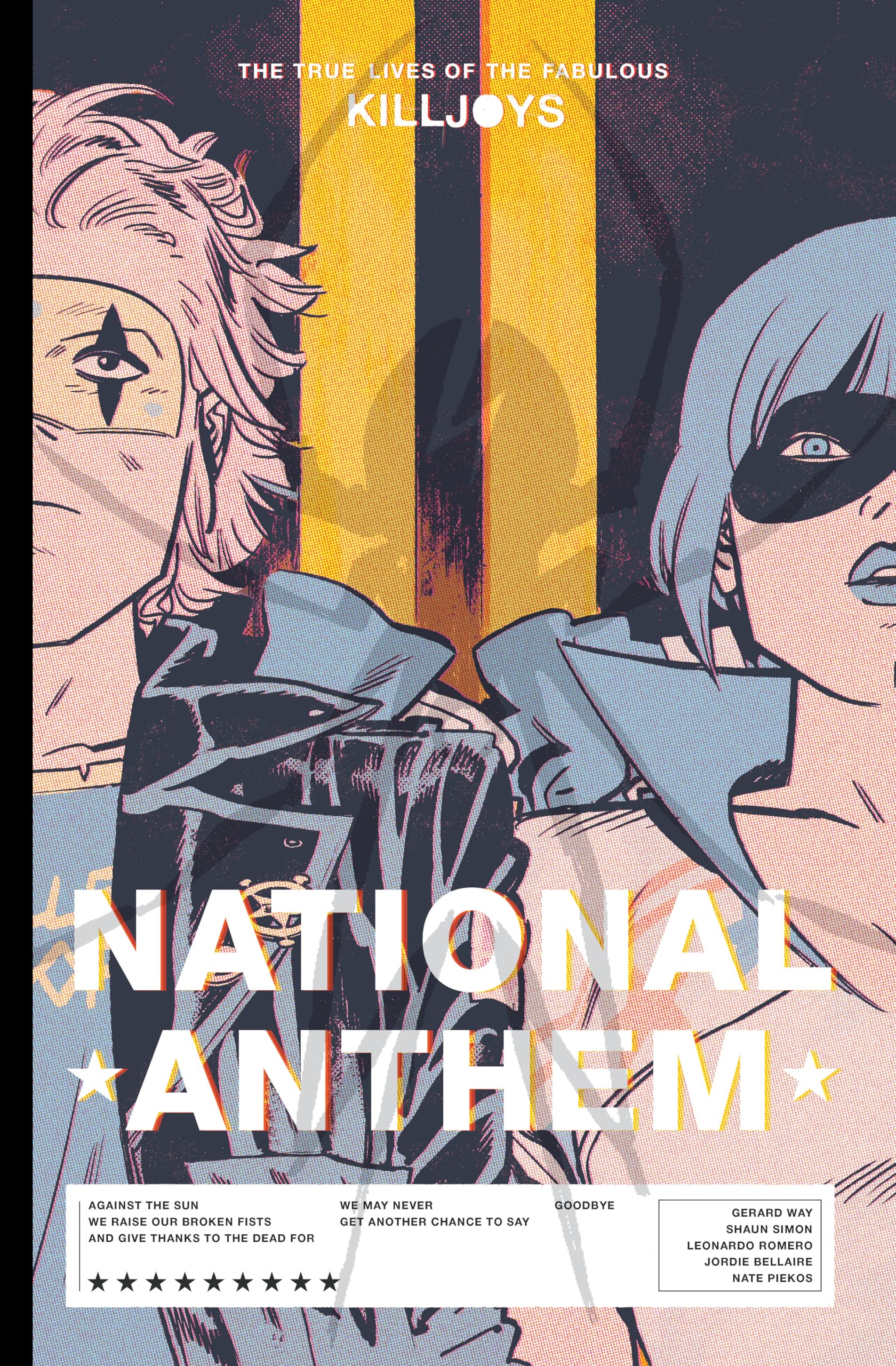 jaquette album The True Lives of the Fabulous Killjoys: National Anthem Library Edition