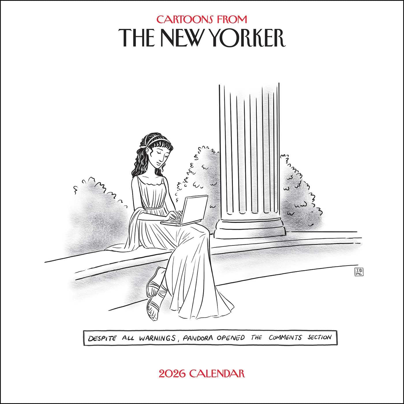 jaquette livre Cartoons from The New Yorker 2026 Wall Calendar
