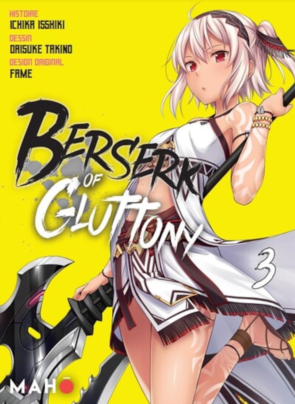 jaquette album Berserk of Gluttony Manga - Tome 03