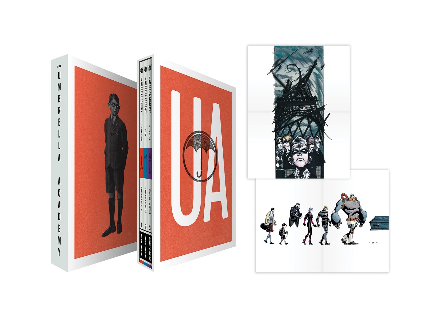 jaquette album The Umbrella Academy Boxed Set