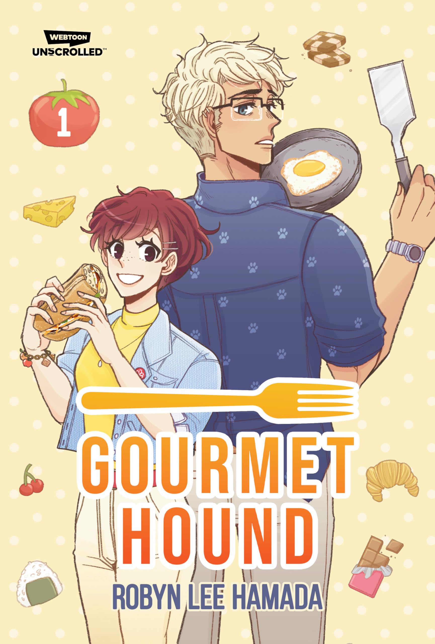 jaquette album Gourmet Hound, Vol. 1: A WEBTOON Unscrolled Graphic Novel