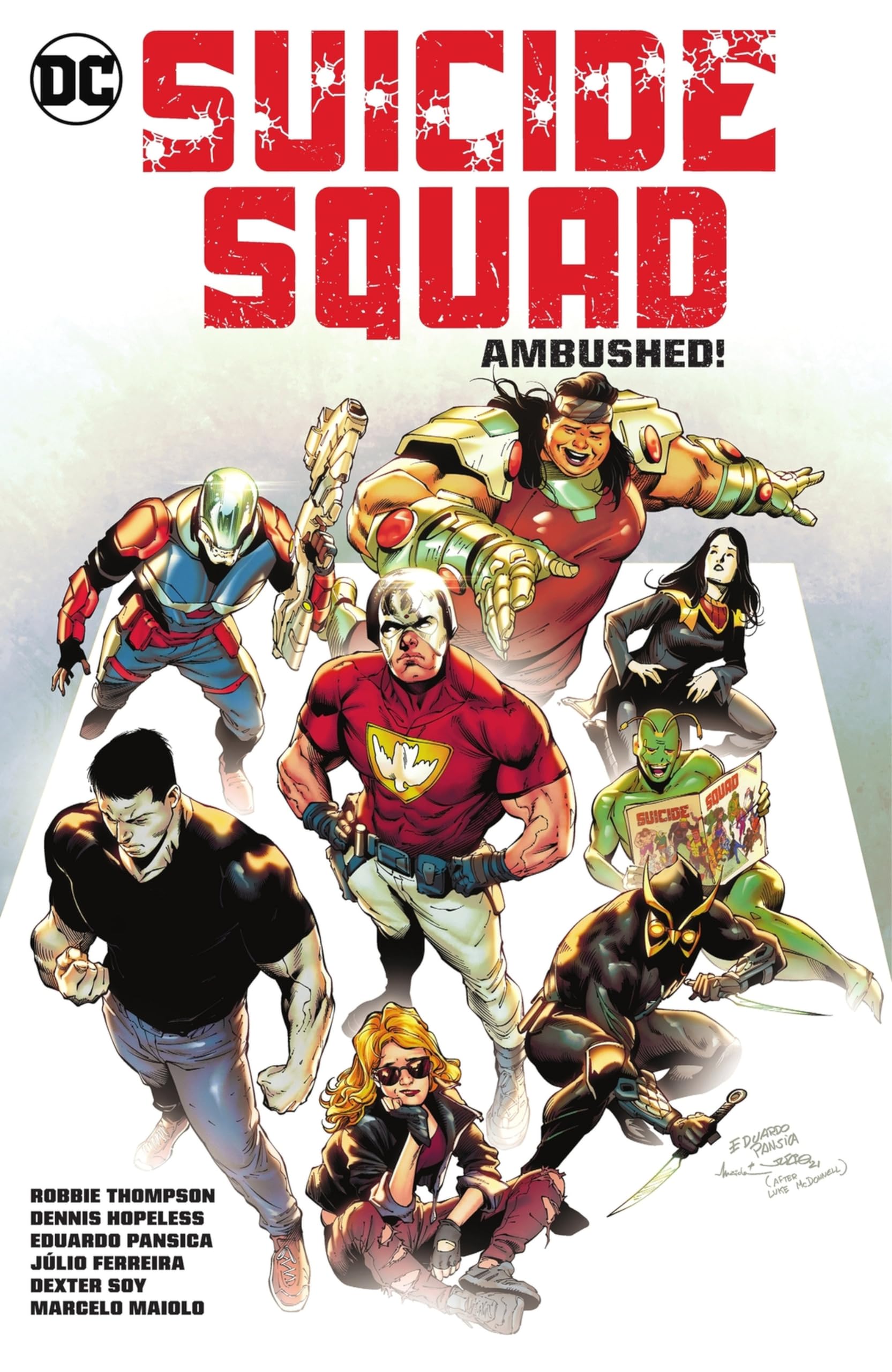 jaquette album Suicide Squad Vol. 2: Ambushed!
