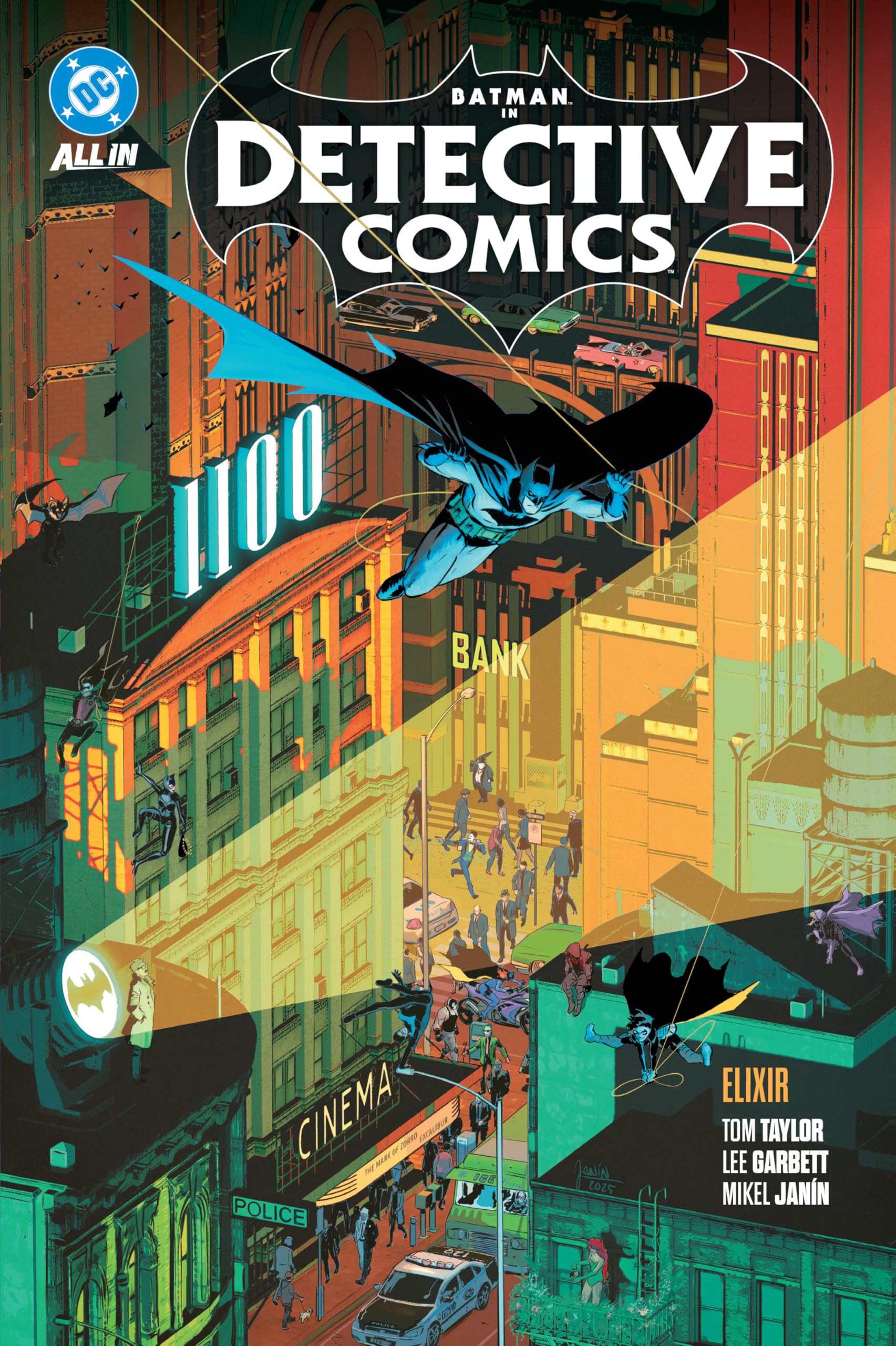 jaquette album Batman: Detective Comics Vol. 2: Elixir