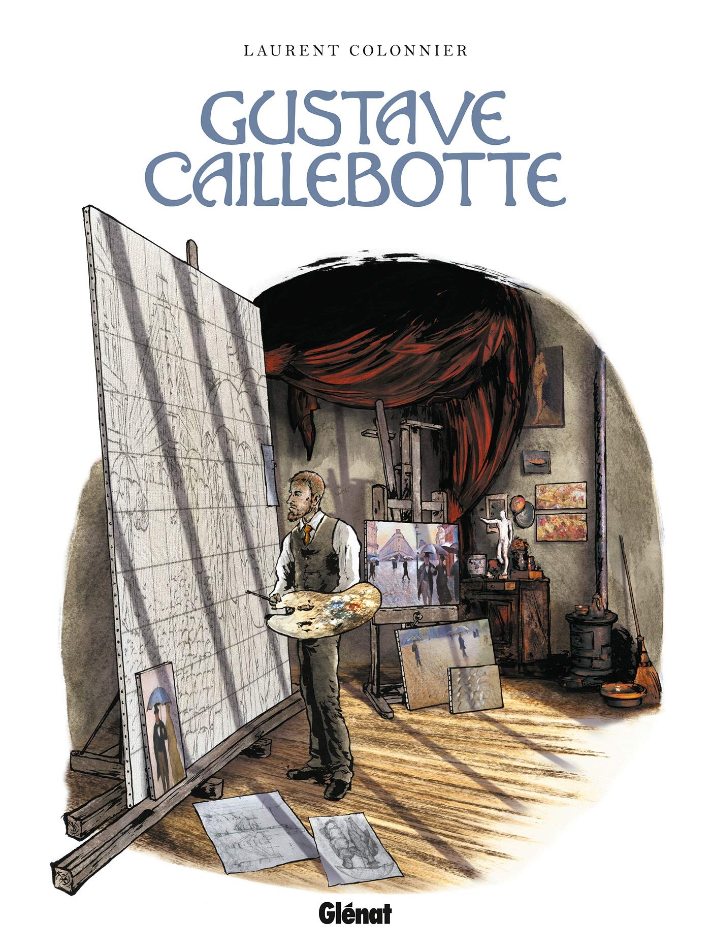 jaquette album Gustave Caillebotte: Un rupin chez les Rapins